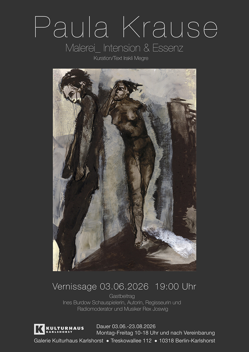 Paula Krause Malerei BErlin Vernissage 2026